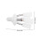E27 Light Socket Splitter Adapter with Switch, Dual Socket Expansion 360 Rotation 180 Bendable Design 2