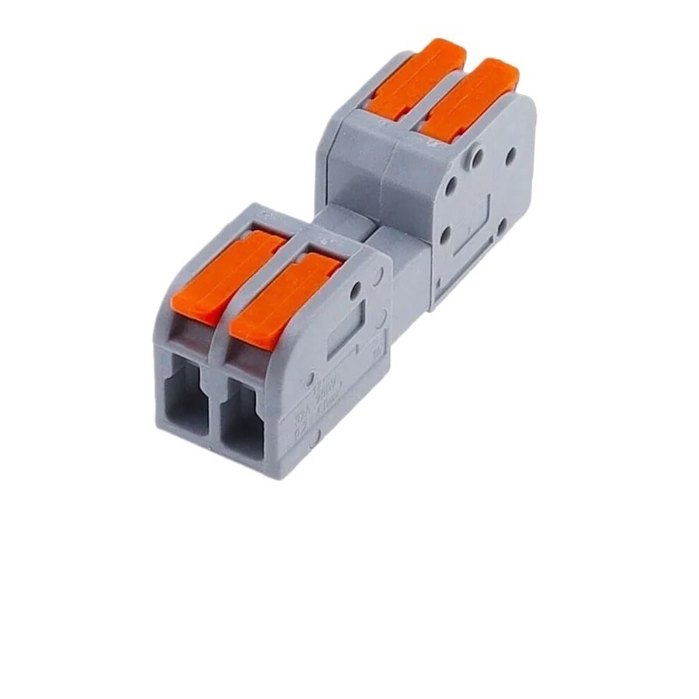 Wire Connector Df2604d2 5Pcs Quick Pushin Electrical Terminal Block Compact Secure Wiring 9351714722261