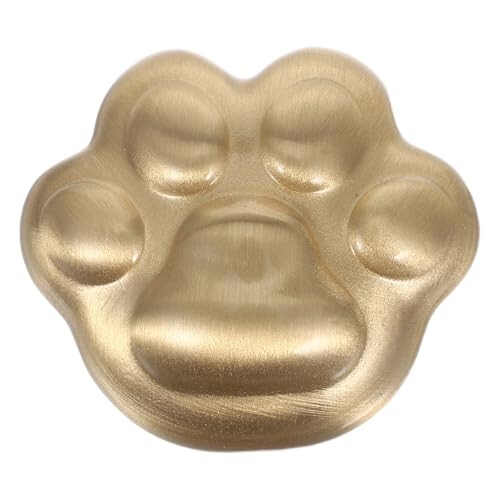 Solid Brass Cabinet Knobs Bear Claw Design, Antique Drawer Pulls for Wardrobe Dresser Upgrade