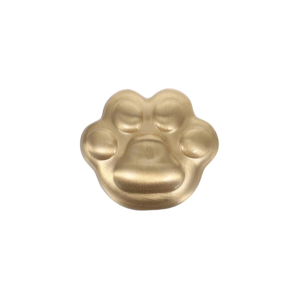 Solid Brass Cabinet Knobs Bear Claw Design, Antique Drawer Pulls For Wardrobe Dresser Upgrade 9045646512495