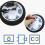 LED Hover Soccer Ball Toy Rechargeable 1pc 7
