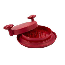Meat Shredder Tool with Ergonomic Handles NonSkid Base Dishwasher Safe for Pulled Chicken Burgundy