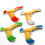 6 Pcs Balance Bird Gravity Bird With Pyramid Combination Set Balancing Bird Center/YY 4