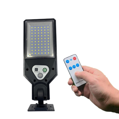 Refletor solar LED IP65 para exterior com sensor de movimento, 22,5 x 8,4 cm 1