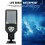 RnemiTe-amo Lampadaire solaire étanche IP65 12W 5