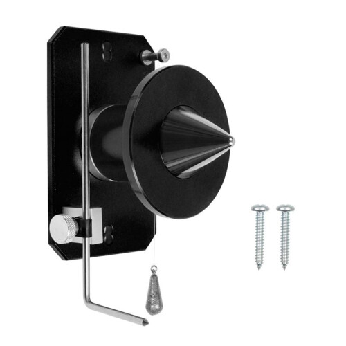 Lawn Mower Blade Balancer, High Precision with Magnetic for Adjustable Blade Holder, Wall Mounted Blade Balancing Tool 2