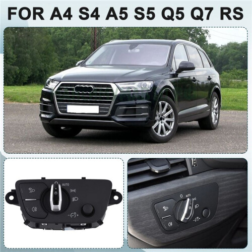 4M0941531AA Car Headlight Control  Headlight Button  for  A4 A5 S4 Q5 Q7 4M0941531 AA Headlight Adjuster 1