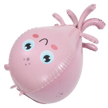 Octopus Foil Balloon 4D Inflatable Design for Kids Birthday Party Decoration, TearResistant Foil