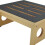 Wooden Step Stool for Elderly Non Slip Stability Bedside Step Stool for Seniors Support 16.5cm 5