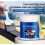 Rust Converter Blue WaterBased Metal Paint, Fast Rust Conversion and Weatherproof Protection 2