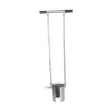 Garden Soil Sampler and Manual Bulb Planter with Long Handle Leverage, Durable Iron Hole Digger Tool