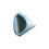 Elegant earthenware Scent Base Featuring Built In-cyan blue 1