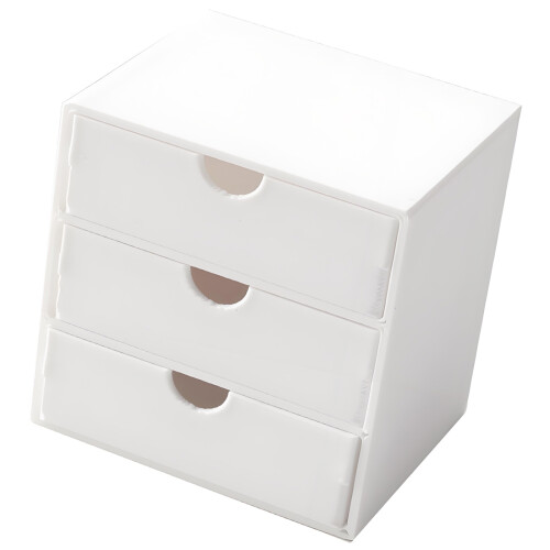 Plastic Document Holder Cabinet For 1/12 Scale Doll House-White