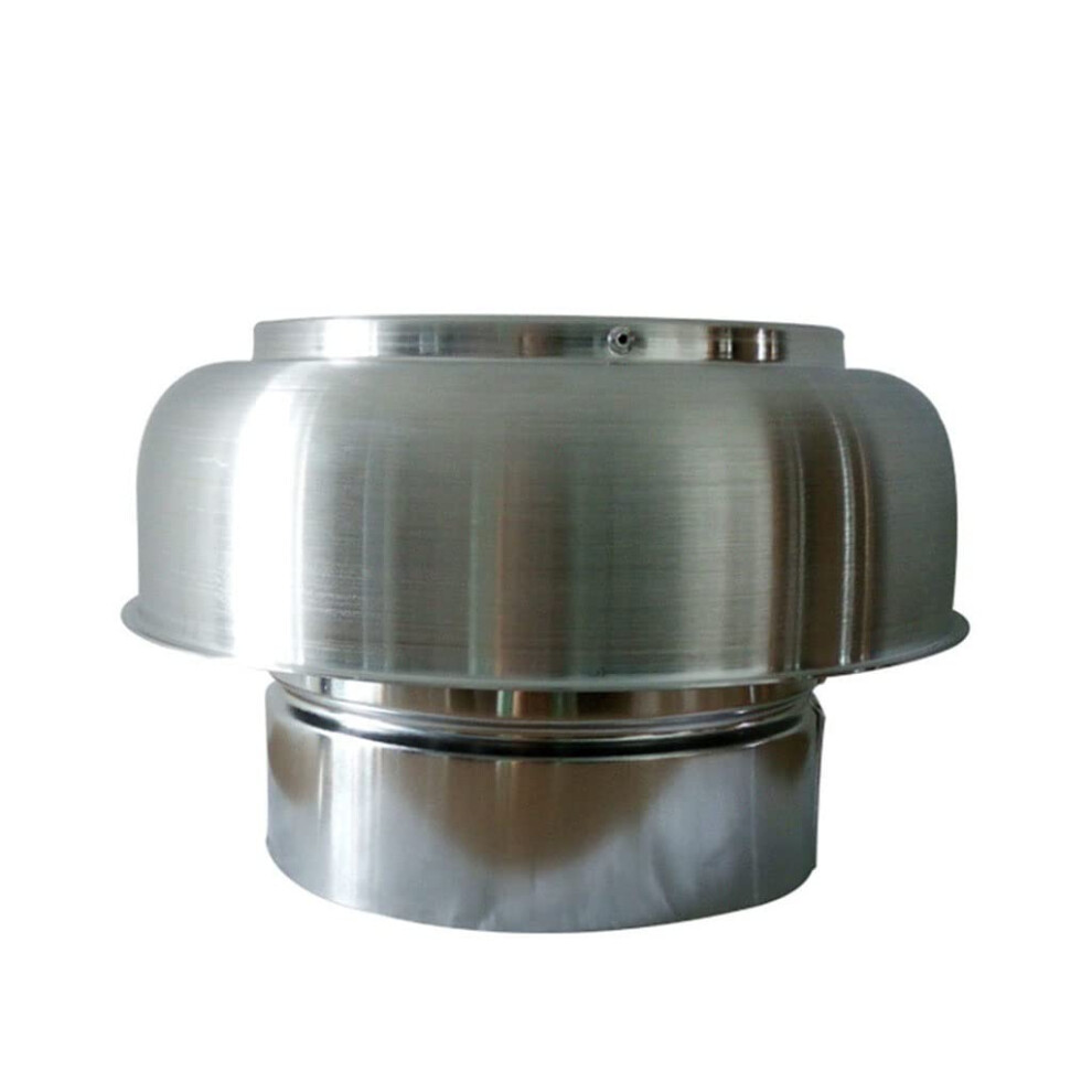Aluminum Chimney Cap 5 Inch Weatherproof Rainproof Roof Vent Cover With Durable Aluminum Build 9045646513560