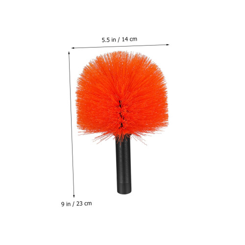 Cobweb Duster for  Ceilings, Extendable Spider Web Remover Brush for Home and Outdoor Use 1