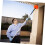 Cobweb Duster for  Ceilings, Extendable Spider Web Remover Brush for Home and Outdoor Use 5