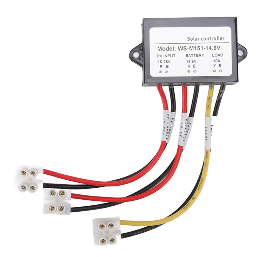 150W 10A Mppt Solar Charge Controller 14.6V, Photosensitive Anti Backflow Regulator With Stable Voltage Output 9351714711715