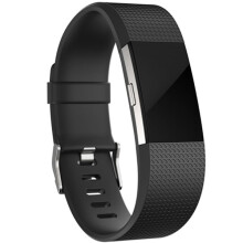 Curea din silicon compatibilă cu Fitbit Charge2Black