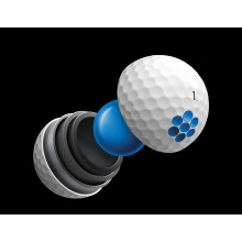 Golfball, hvit, 12 stk., pakke
