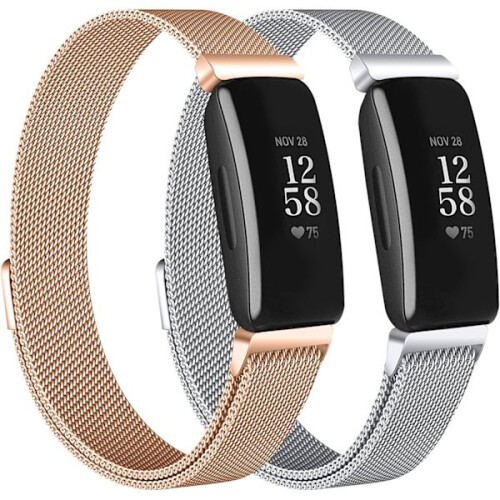 Brățări compatibile cu Fitbit Inspire2/Inspire HR/Inspire, pachet de 2