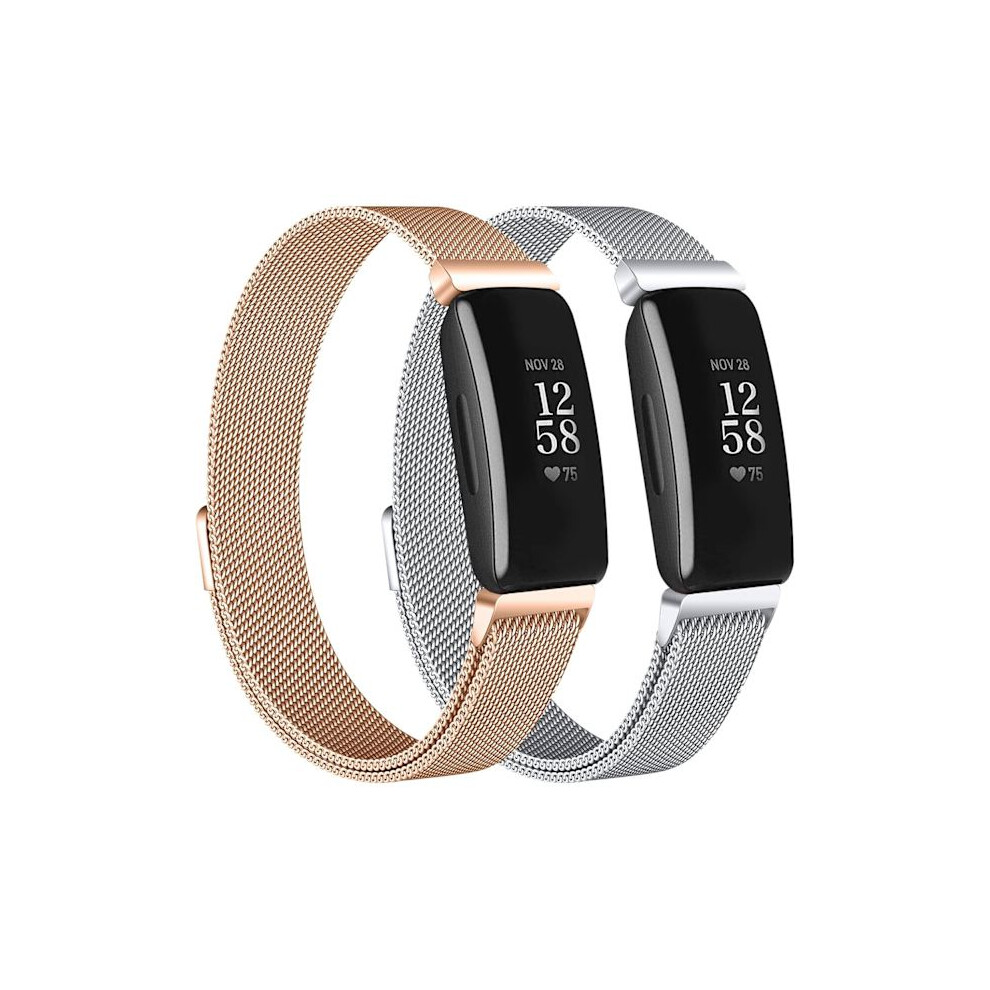 2-Pack Bands Compatible With Fitbit Inspire 2/ Inspire Hr/ Inspire 9301715094171