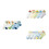 5 Pairs Cartoon Pattern Socks Cool Mesh Summer Socks For-B L 5