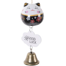 Veteranbil og hjemmedekor: Kompatibel med Maneki Neko Cat Chime-anheng og