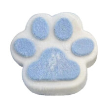 Kék kézzel készített Taba Squishy macskajáték, óriás mancs felnőtteknek és gyerekeknek kék