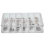 40PCS Watch Crowns Watch Waterproof Replacement Assorted Repair Tools with Box 2