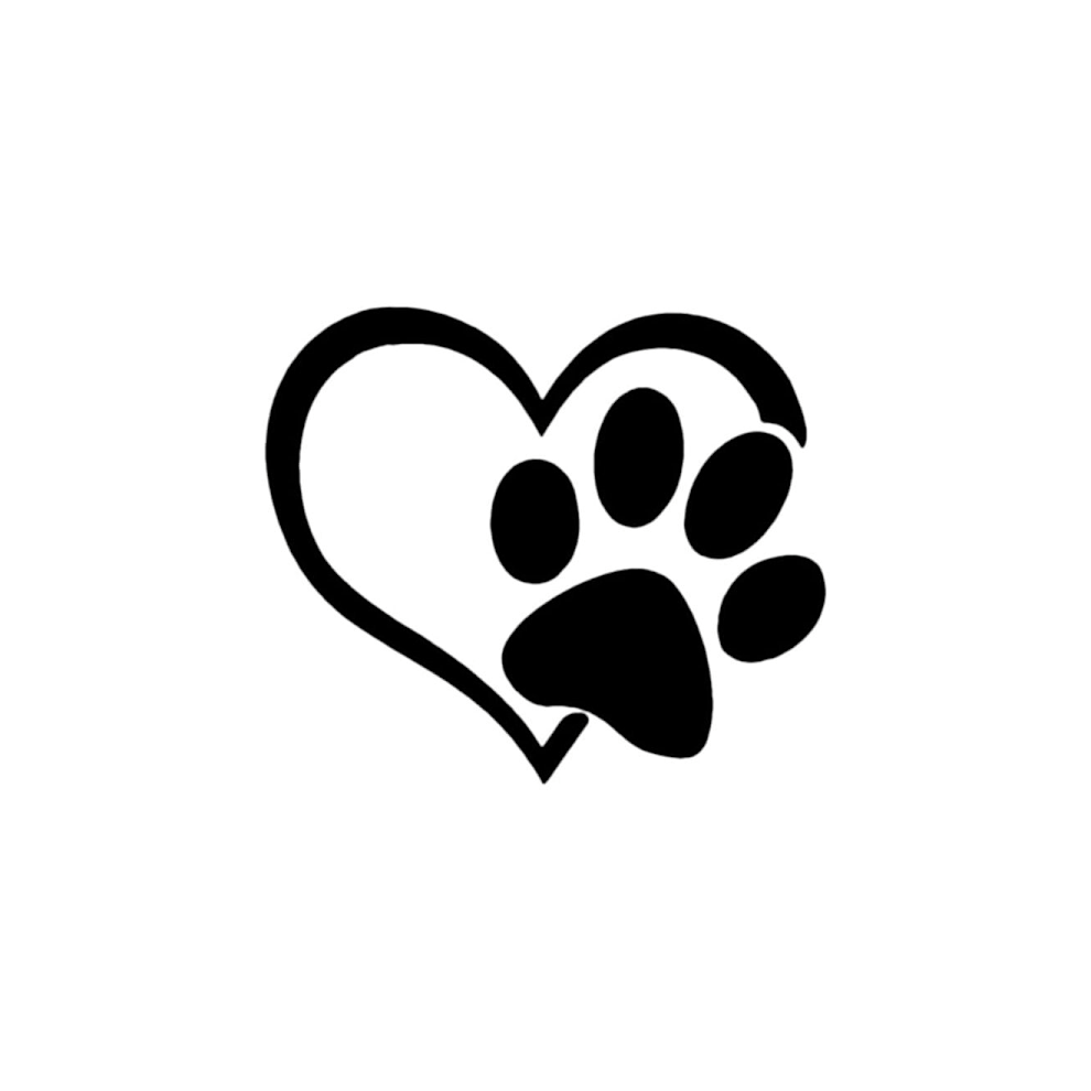 Puppy Vinyl Vinyl Dog Dog Love Sticker For Cars Trucks Laptops Black 9301715095277