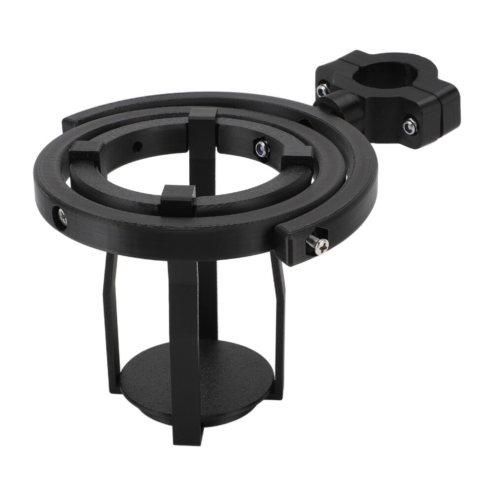 Self Leveling Cup Holder With 360 Gyroscopic Spill Reduction For Car Bike Boat, Adjustable Clamp, Black 9351714723602