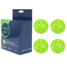 Pick Ball 74 mm med 40 hull plast PE hard utendørs Weifu hullball