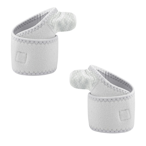 Comfortable Wrist Protectors Offering Breathable Design-grey