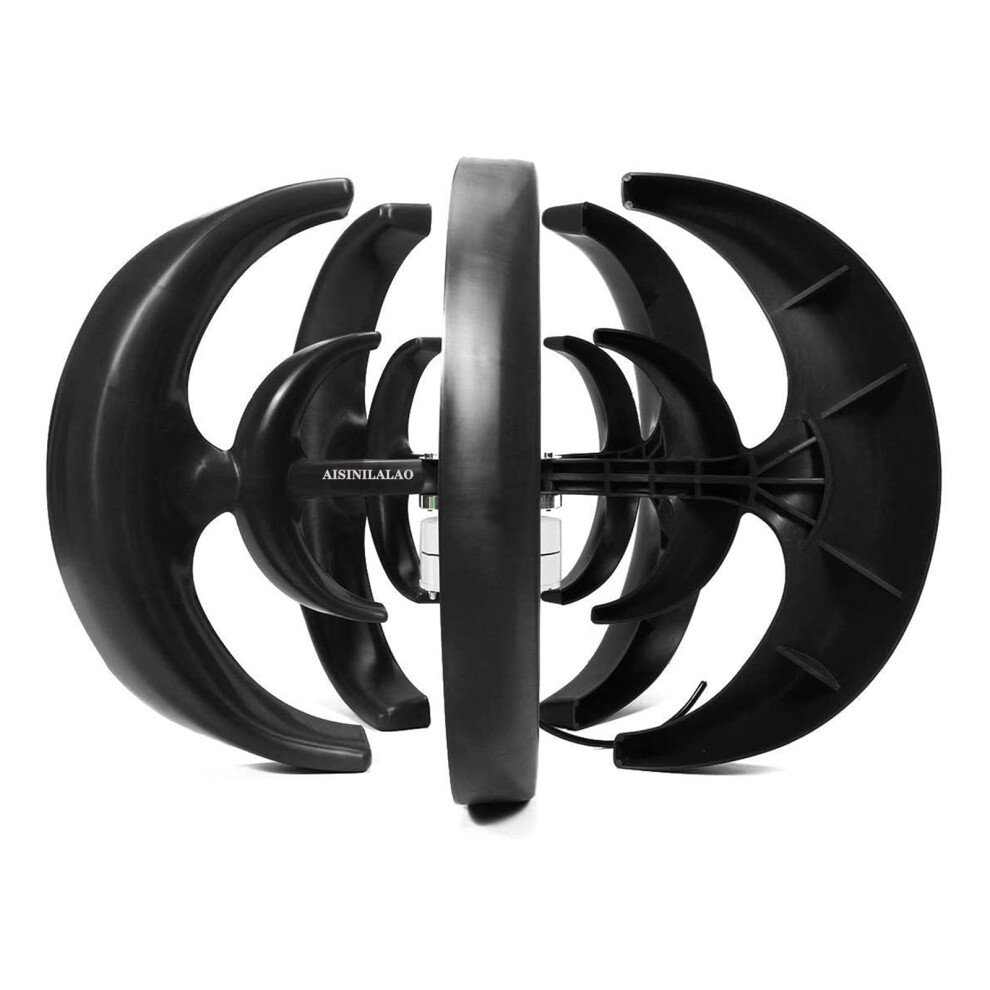 3000W Vertical Wind Turbine Generator Kit 12V With Mppt Smart Charging Control For Home And Rv 9351714711869