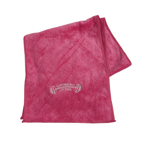 Breathable Athletic Towel Rapid Drying Technology 25x110cm-Pink
