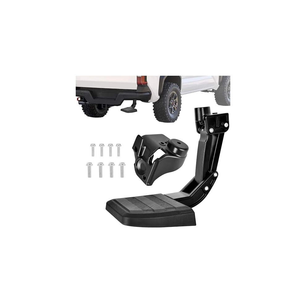 Retractable Folding Truck Tailgate Bed Step For Toyota Tacoma 2024Â2026 4Th Gen Heavy Duty Aluminum 9045646514123