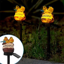 Avtoify Outdoor Garden Courtyard Dekoracyjne światło Ścieżka w kształcie ptaka