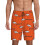 Korte pyjamabroek voor heren met Broncos-logo 1