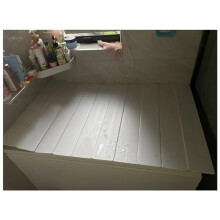 Foldable Bathtub Tray and Heat Resistant Cover for Home Spa, Dust Proof Lid with Tablet Holder