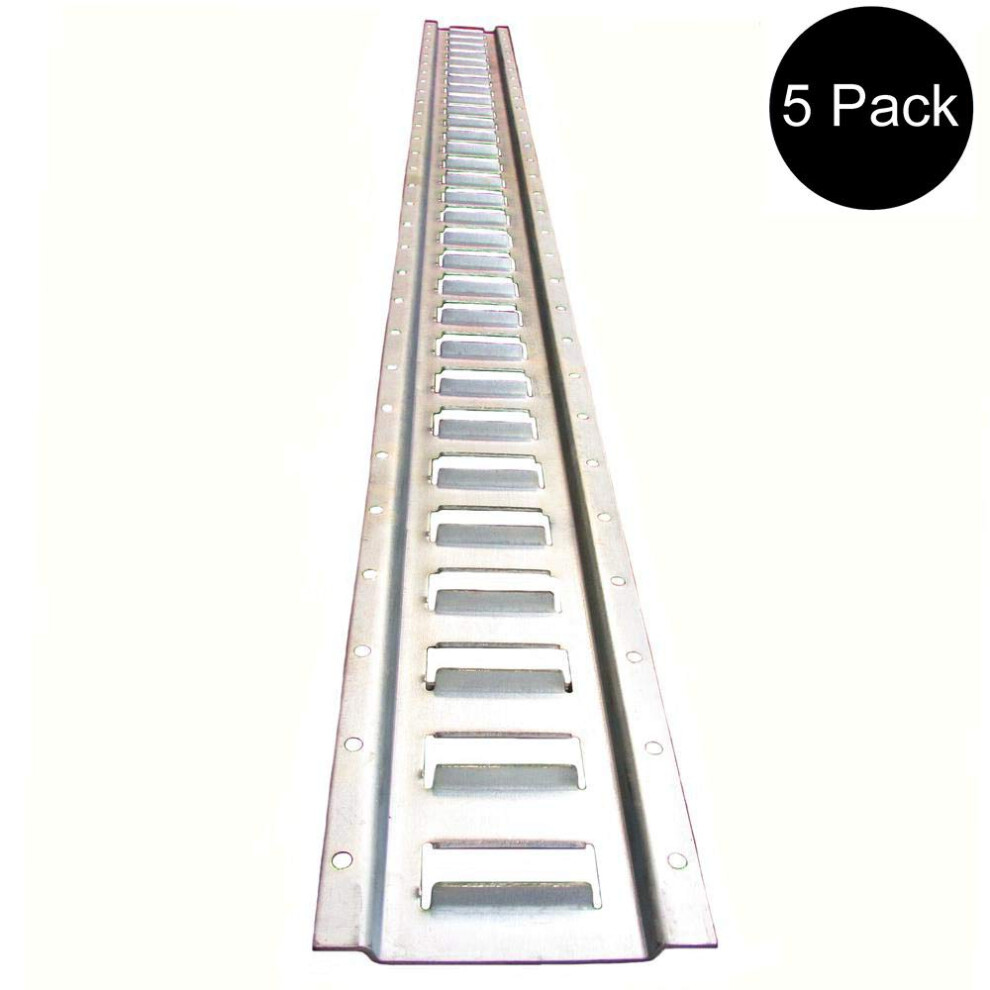 12 Gauge Galvanized Steel E Track Rail System For Truck Trailer, Heavyduty Cargo Tie Down 9351714712064