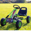 Zoom Rubber Wheel Go Kart Green 1