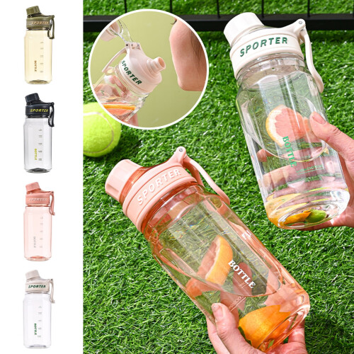 Bouteille d'eau Xeyise transparente 700 ml ou 850 ml