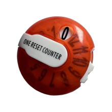 Ergonomische Golf Shot Calculator Clip Professionele op-Rood