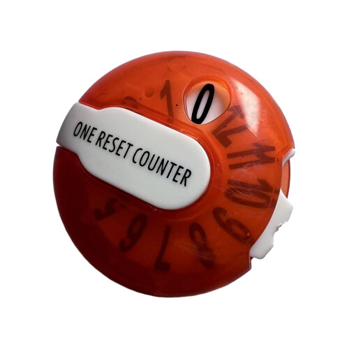 Golf Strikes Counter Portable Golf Score Trackers Accurate-Red