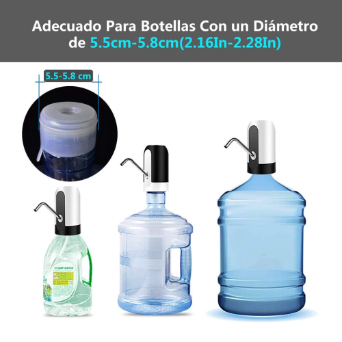 Electric Water Dispenser, Automatic Pump, USB Rechargeable, One-Click Automatic Switch, Fast Drink Pumping 2