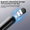 PPT Page Turner Pen Presentation Clicker Wireless Presenter Pointer 2.4GHz Slide Advancer USB Remote Control Flip for PowerPoint 2