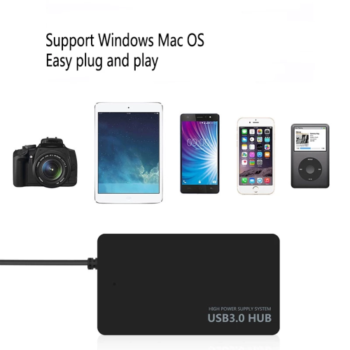 USB C 3.0 Hub Multi Splitter Type 4 Ports Multiple Expander Computer Accessories for Laptop PC 1