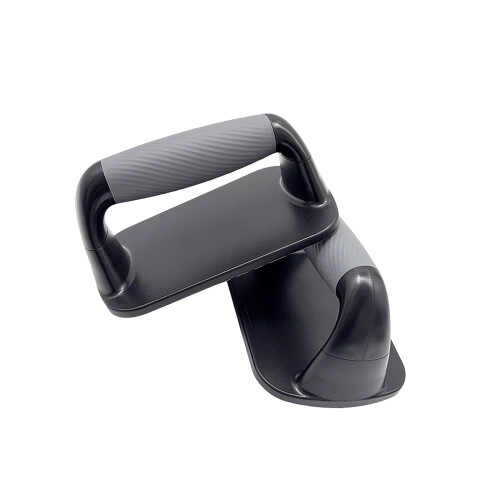 Adjustable Wide Frame Push Up Stand Set in Multiple Color-Black