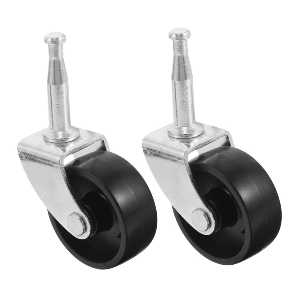 2Pcs Silent Caster Wheels For Hardwood Floors, Clipon Furniture Casters For Easy Mobility 9045646515229