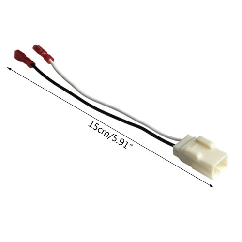 Car Speaker Wiring Harness Adapter for Front Tweeter Replacement PlugandPlay Secure Connection 2